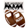 No Huddle American Football Bottle Opener Set of 2