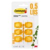 Command Limited Edition Mini Hooks [Removable] 6 Pack (Clementine) /