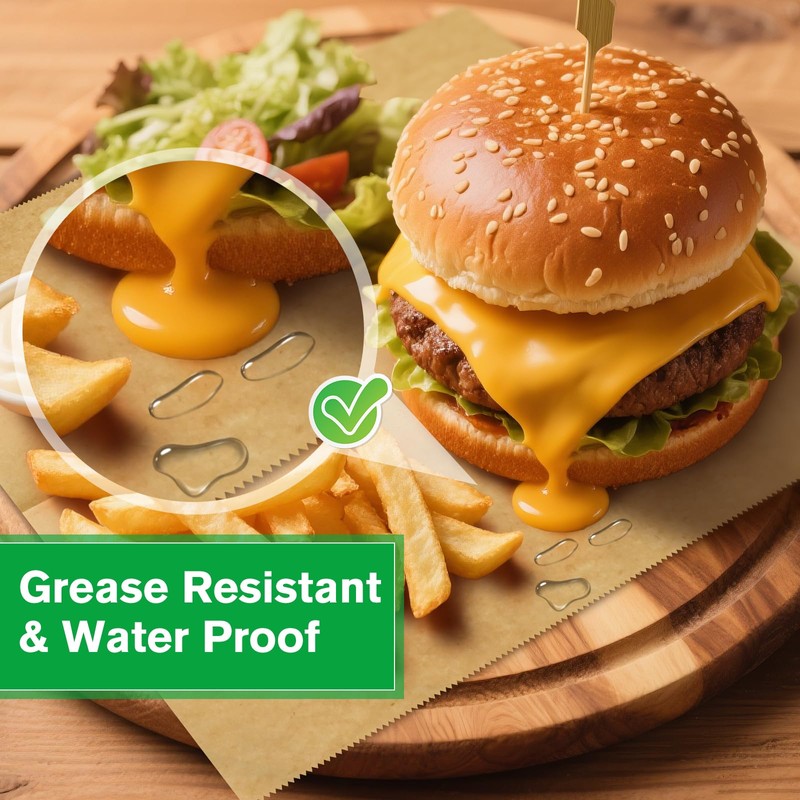 EcoDispose Precut POP UP Deli Paper Sheet Pack of 200,
