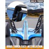 HAKA TOUGH Rear Windshield for Polaris Slingshot Accessories 2015-2024, Hard-coated