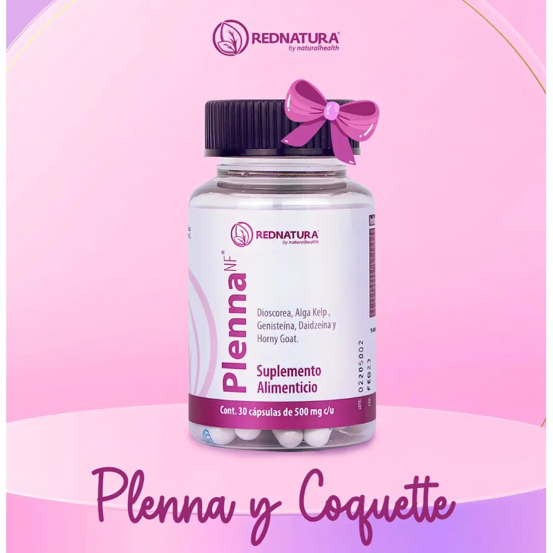 Red Natura Plenna Suplemento Mujeres Cap 500mg Sabor