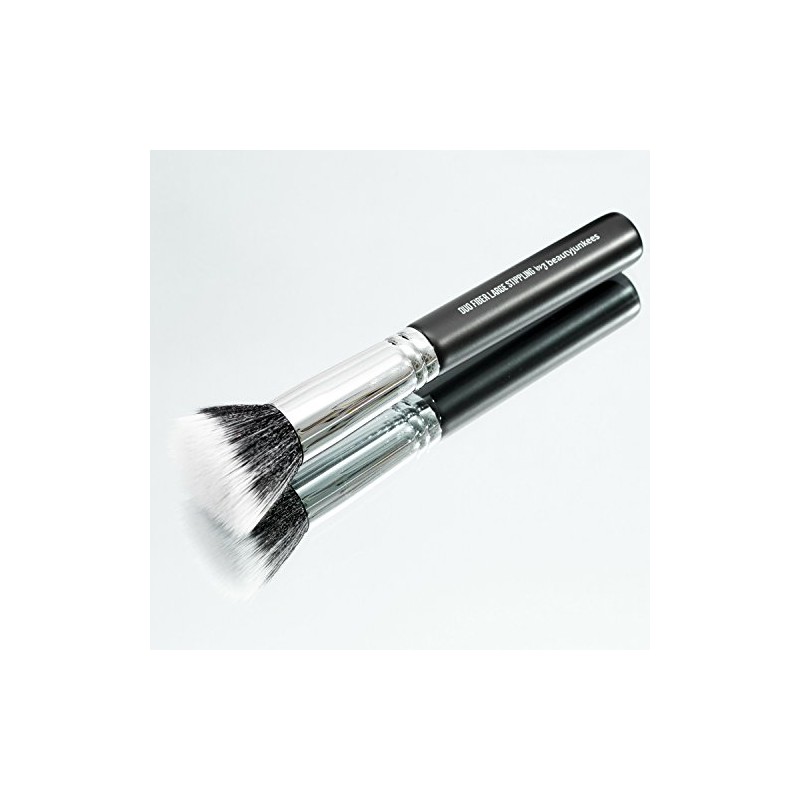 Beauty Junkees - Pinceles de maquillaje de doble fibra, Juego