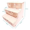Genérico Altar Grande Decorativo Dia De Muertos Ofrenda MDF
