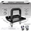AUTMATCH Hitch Tightener Anti-Rattle Clamp, Heavy Duty Hitch Stabilizer for