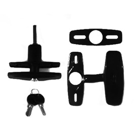 Truck Bed Tonneau Cover Lock Pop-up T-Handle Clockwise with Cover