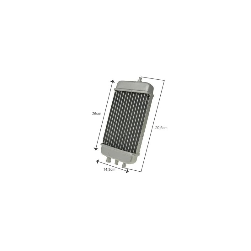 2EXTREME Radiator Compatible with Aprilia RX, SX SM, Derbi Senda