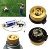 WINOMO Camping Stove Gas Bottle Adapter Transfer Nozzles Gas Bottle
