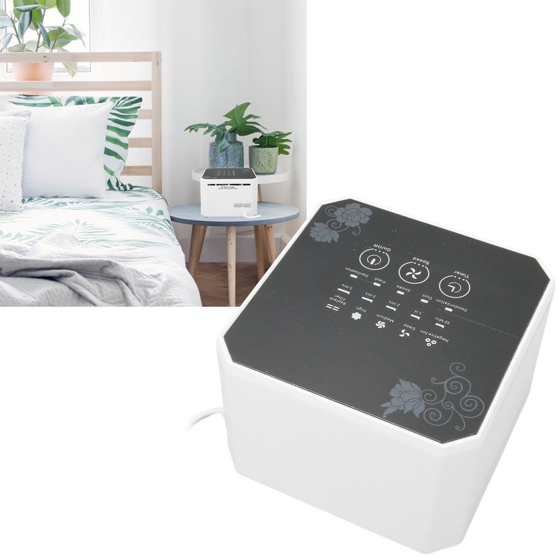 Small Air Purifier Multifunction Quiet Efficient Desk Mini Air Purifier