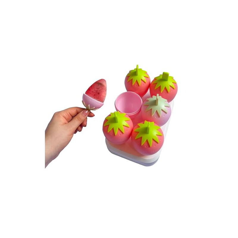 Noguez. Molde para Paletas de Hielo Reutilizable y de Fácil