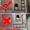 ruihe Carbon Fiber Color Gear Shift Knob, Console Panel Trim,