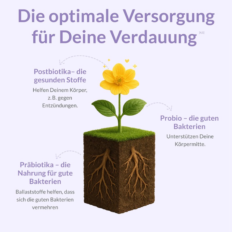 BitterLiebe - Intestinal Building Package - with Postbiotics, Probiotics and
