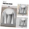 TEHAUX Stainless Steel U Shape Exhaust Vent Cover Wall Mounted