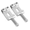 6pcs Chrome Plated Metal Bridge String Tremolo Saddle Part for