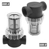 EATAKWARD 3/4" Female NPT in-Line Strainer, Garden Hose Sediment Filter
