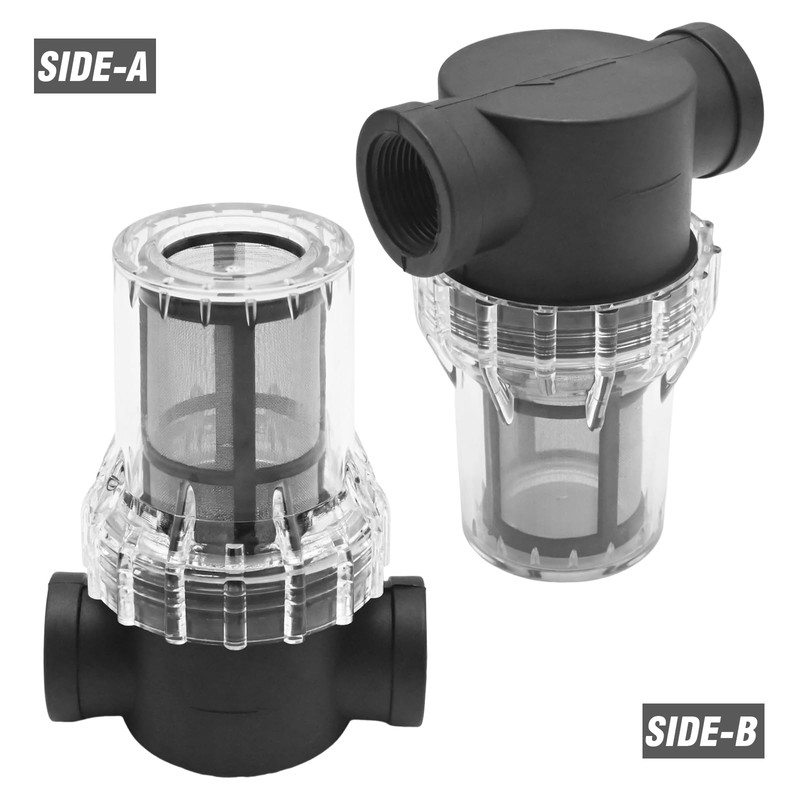 EATAKWARD 3/4" Female NPT in-Line Strainer, Garden Hose Sediment Filter