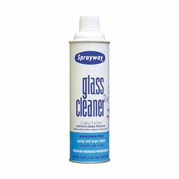 SPRAYWAY GLASS CLEANER 20oz Aerosol Can SW-050