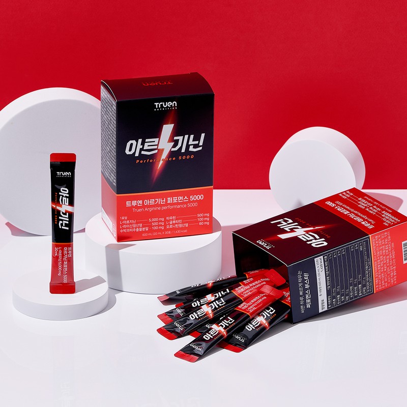 Trueene Arginine Performance 5000 4 boxes / 트루엔 아르기닌 퍼포먼스
