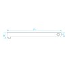 Niigata Seiki SK FS-15KD Scale with Hook, 5.9 inches (150