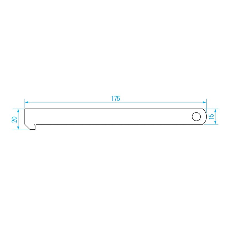 Niigata Seiki SK FS-15KD Scale with Hook, 5.9 inches (150