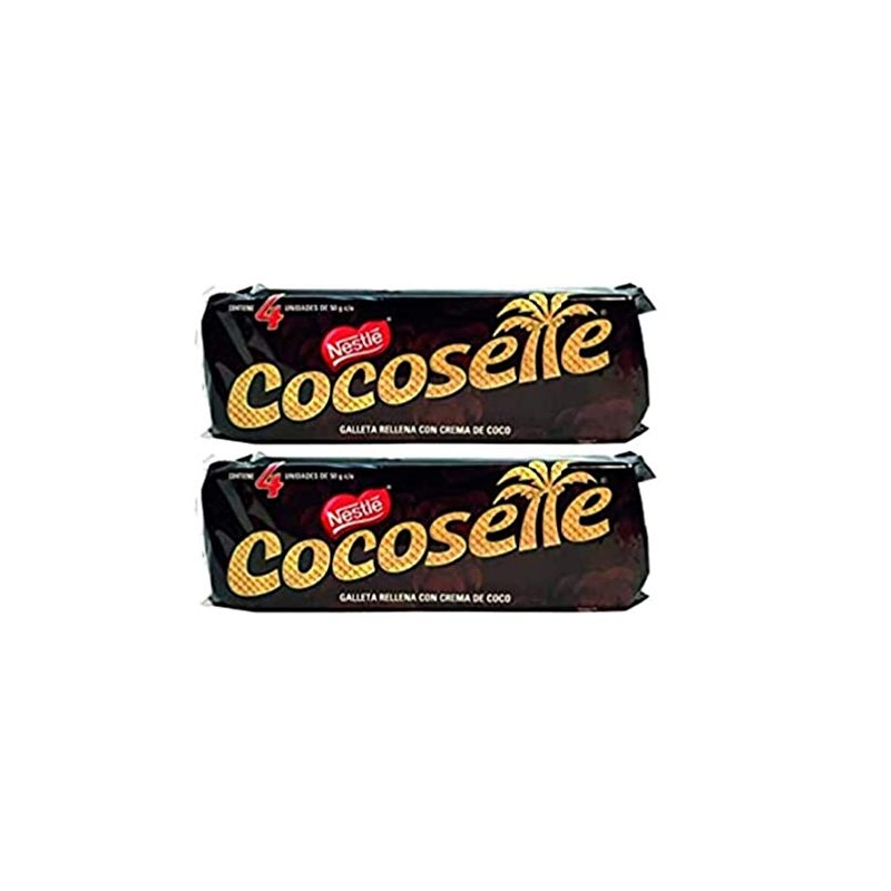 Nestle Cocosette Wafer Cookies Filled With Coconut Cream/Galleta Rellena Con