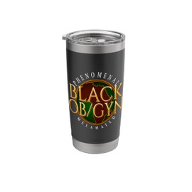 Black OB/GYN Women’s Health Melanin Doctor Gifts Stainless Steel Insulated Tumbler