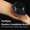 Foundation Makeup Brush Flat Top Kabuki Hexagon Face Blush Liquid