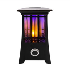 PIC Solar Flame Effect Patio Lantern Bug Zapper, ½ Acre Coverage, 1 Pack