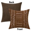 MIULEE Set of 2 Cushion Covers, 40 x 40 cm,