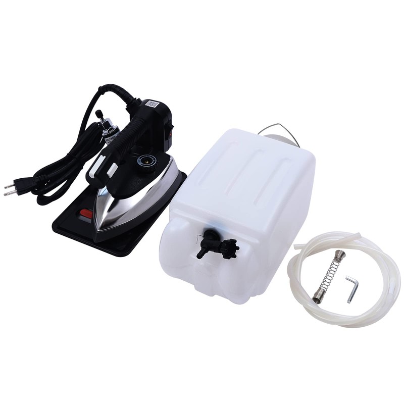 Industrial Steam Iron Gravity Feed Bottle Steam Iron Temperature Adjustable