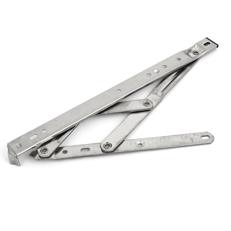 Sourcingmap 202 Stainless Steel 12-inch Window Casement Friction Hinges Stay