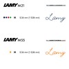 LAMY 2000 L401 4 Color Ballpoint Pen, Oil-Based, Black