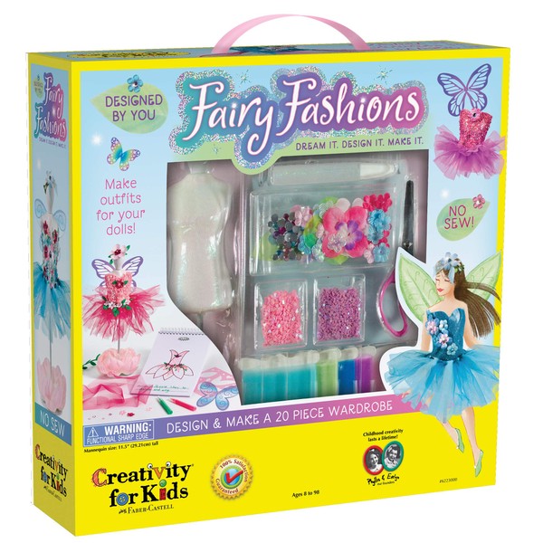 Creativity for Kids Designed by You Fairy Fashions - Create Your Own Doll Clothes