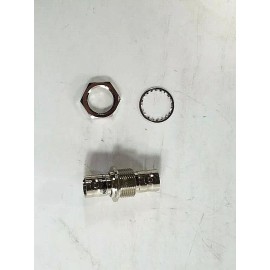 Milestek BNC Isolated Mount Bulkhead Jack, 75-Ohm; Part #10-03538