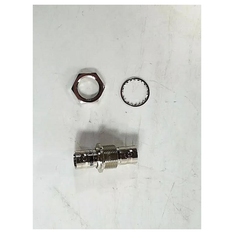 Milestek BNC Isolated Mount Bulkhead Jack, 75-Ohm; Part #10-03538