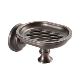 CANOPY MAINSTAYS BATHROOM HEAVY DUTY WALL MOUNT SOAP DISH HOLDER IN BRONZE FINISH