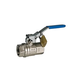 RIEGLER 103143-320.04 Safety Ball Valve Lockable or Ventilation MS Vern. Rp 1/2, Pack of 1