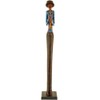 LIH Tall Standing Jazz Band Trumpeter Blue Shirt Figurine Ornament