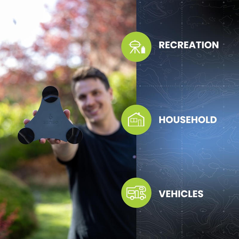 Wireless Propane Tank Gauge Sensor - Bluetooth Gas Level Monitor