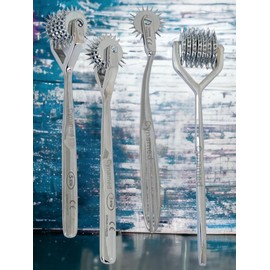 Artlab-Wartenberg Neuro Pinwheel 1, 3, 5 & 7 Head Spur - Setof 4 - Diagnostic Sensory Instrument - German Stainless CE