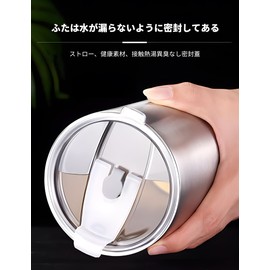 Aninako Vacuum Insulated Tumbler Lid Lid 2 Pack Lids with Straw Mouth Dust Proof for Better Hot and Cold Retention, Clear Airtight Insulated Flip Mouth Water Bottle Accessories for 20oz 600ml (9cm