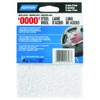 Norton 01726 Synthetic Steel Wool, White, 2-Pack, White, 4-3/8" x