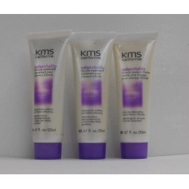 KMS Lot of 3 ~KMS CALIFORNIA COLOR VITALITY Blonde Treatment Mini Tubes~ .67 fl. oz.