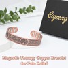 Cigmag Copper Bracelet for Men, with Powerful 9X 5000 Gauss