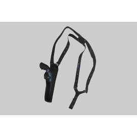 ALS454 Vertical Shoulder Holster Fits 357 Magnum 6’’ & Similar Revolvers RH Handmade! Free Extension for Big Body Size!