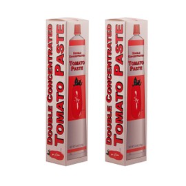 SMT San Merican Tomato Double Concentrated Tomato Paste, Imported from Italy, 4.4 oz (Pack of 2)
