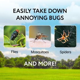 Impresa 2 lbs. Salt for Fly Shooters - Large Grain Salt for Fly Shooter - with Pouring Spout for Easy Loading, Non Caking, Made in The USA