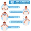 Fusion Vibes 50 pks Disposable Face Mask | Protective 3-Ply