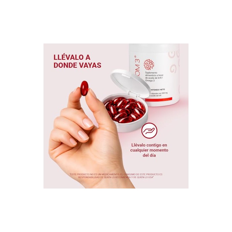ArtikOM3 | Aceite de krill antártico puro | Omega 3