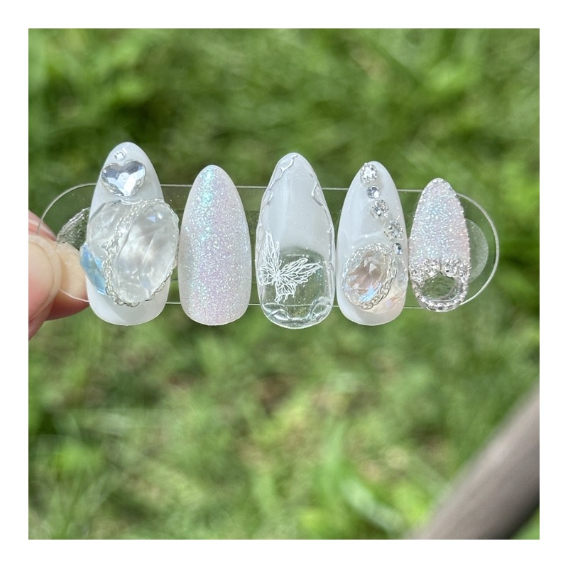 (Guaranteed actual product) May wedding nails - water drop /