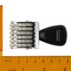 EZBUYGO 6 Digit Roller Stamp 4mm Plastic Office Changeable Number